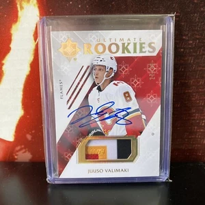 2018-19 Ultimate Collection Rookies JUSSO VALIMAKI Patch Auto #84 Limited 27/99 - Bild 1 von 1