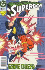 SUPERBOY  (1994 Series)  (DC) #11 NEWSSTAND Very Good Comics Book