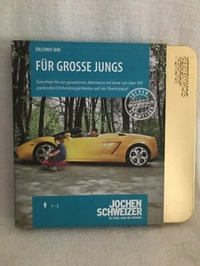 Geschenkbox Jochen Schweizer FÜR GROßE JUNGS! Ohne Gutscheine!!! - Bild 1 von 3