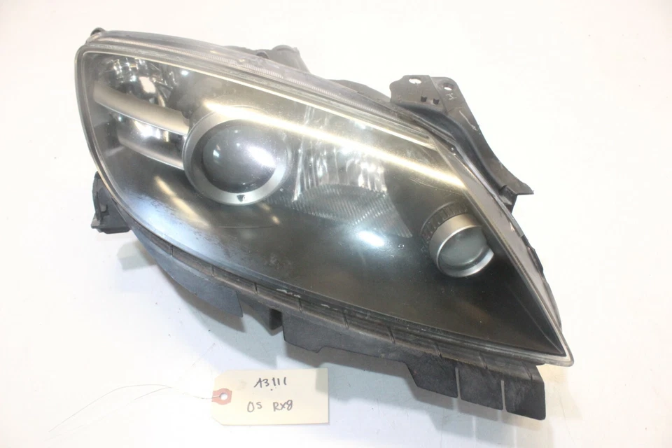 Mazda RX-8 2005 conjunto de faros delanteros derecho del lado del pasajero A3111 Foto 1 de 4