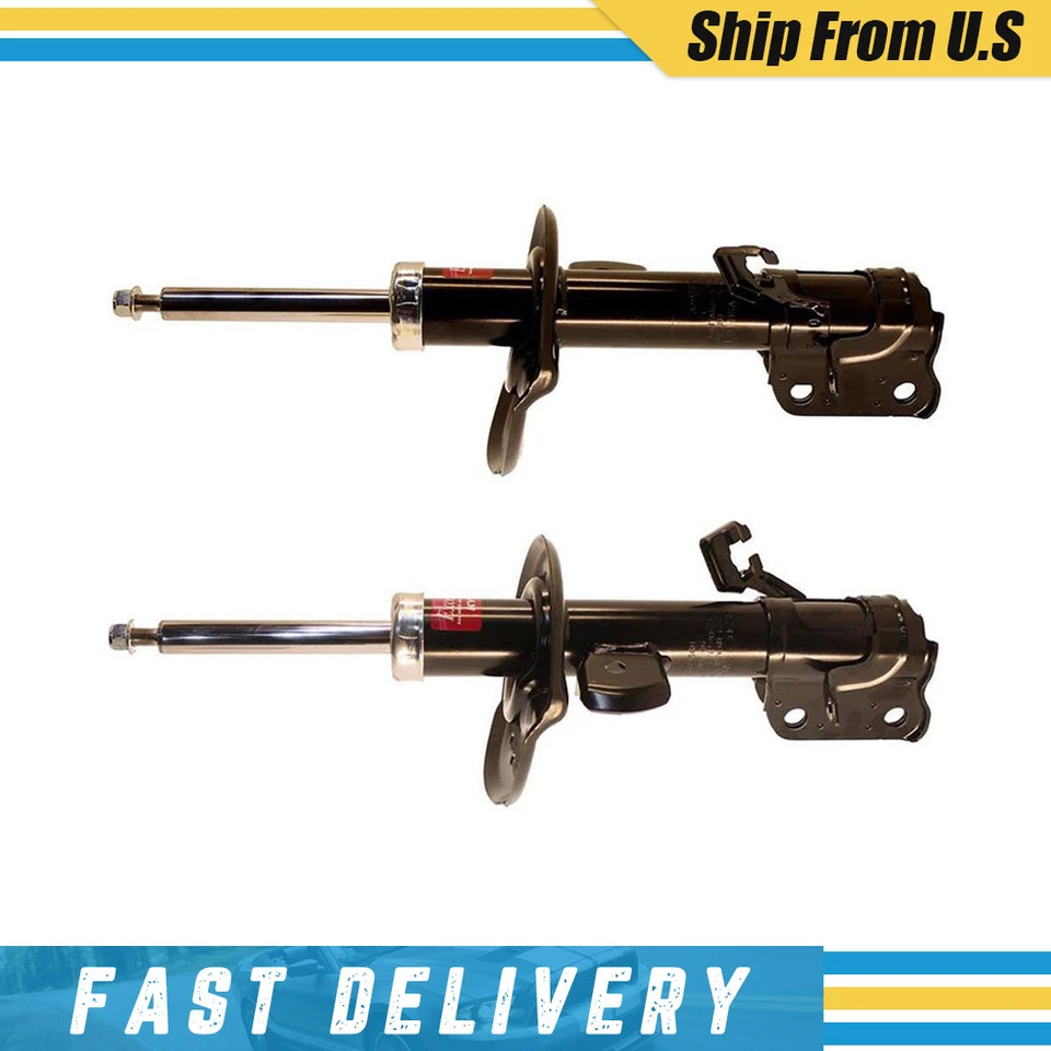 Amortiguador de puntal delantero derecho e izquierdo KYB para Nissan Sentra 2013-2016 2 piezas _XJ Foto 1 de 4