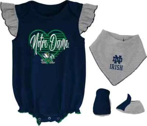 Notre Dame Fighting Irish Navy Creeper Infant Size 12M by GEN2 NEW - Picture 1 of 1