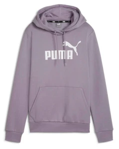 PUMA Essentials Logo FL Hoodie Damen Gr. L - Lila Pullover UVP:55€ (R/2247) - Bild 1 von 7