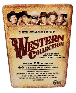 The Classic TV Western Collection - EMBOSSED COLLECTOR'S TIN! DVDs - Imagen 1 de 6