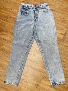 Rare Vintage Jeans “NO PROBLEM!” Women Size 11/12 High Rise - Picture 1 of 4