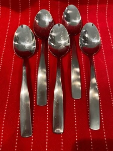 5er Set Cambridge Madison Place Oval Suppenlöffel Edelstahl Besteck 7 7/8" - Bild 1 von 6