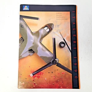 ITALERI 1990 Hobby Kit Catalogo Auto Aerei Militari TEDESCO 56 pg Vintage - Foto 1 di 8
