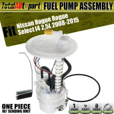 Conjunto de módulo de bomba de combustible para Nissan Rogue 2008-2015 l4 2,5 L tracción delantera solo 17040JM00A Foto 1 de 4