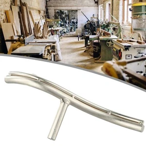 SpecialShaped Bowl Lathe Tool Rest 12inch Length Easy Glide Turning Silver - Picture 1 of 4