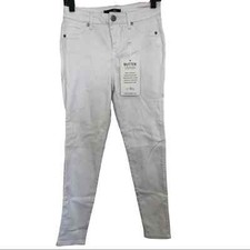 1822 Denim Butter High Rise Ankle Skinny Jean in Wynter White 28 NWT