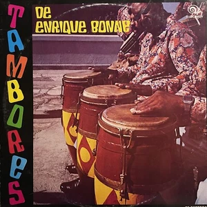 ENRIQUE BONNE🔹tambores De Enrique Bonne🔹vinile LP🔹SIBONEY - Imagen 1 de 4