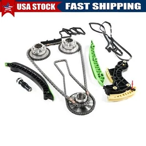 Timing Chain Kit w/ Tensioner & Camshaft Gears for Mercedes W204 W212 C250 E250 - Bild 1 von 7