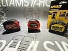 Lot Of 3 Tape Measures From Used To New, Dewalt, Milwaukee, And Stanley