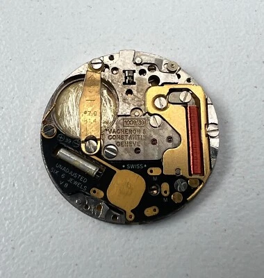 Винтажные мужские кварцевые часы Vacheron Constantine Geneve 1009/39 бежевый циферблат - Изображение 1 из 4