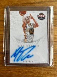 Klay Thompson 2012 Panini NBA Past & Present Rookie On Card Auto Autograph RC - Bild 1 von 2