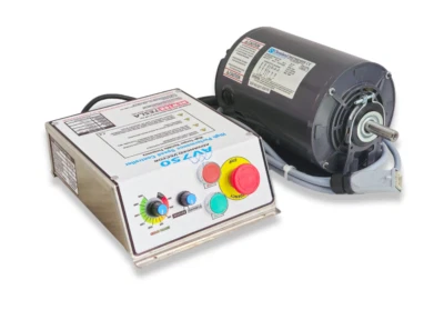 Myford lathe / Newton Tesla AV750 control box with pre wired 220v 1HP motor - Image 1 of 4