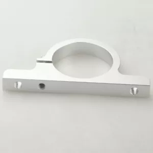 US SHIP 2" ID Aluminio Soporte de Montaje Único para Abrazadera Filtro Bomba de Combustible Plateado - Imagen 1 de 5