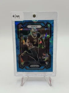Mosaico Panini 2023 azul hielo agrietado Prizm #217 Taysom Hill #/99 - Imagen 1 de 3