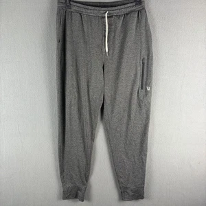 Vuori Sunday Performance Jogger Mens Large Charcol Heather Drawstring Athleisure - Picture 1 of 7