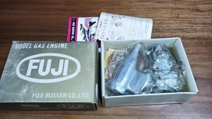 FUJI 25-S 2-Stroke Vintage Glow Engine with Muffler for Control Line, Brand New - Picture 1 of 6