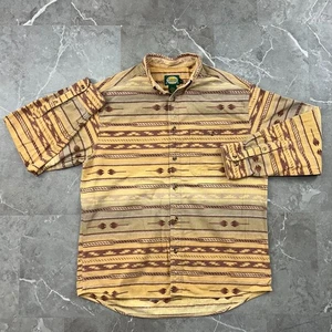 Vintage Cabelas Hemd Herren Large Aztec Southwest Native Button Down Langarm - Bild 1 von 7