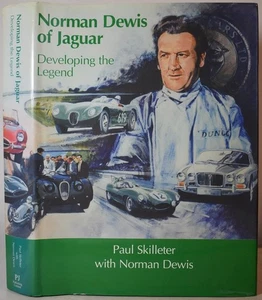 NORMAN DEWIS OF JAGUAR. Test Driver, D-Type. XK, E-Type, Sports Cars. SIGNED - Picture 1 of 9