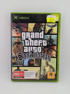 Grand Theft Auto: San Andreas GTA Xbox (Original) Game, Complete w/ Map & Manual - Picture 1 of 6