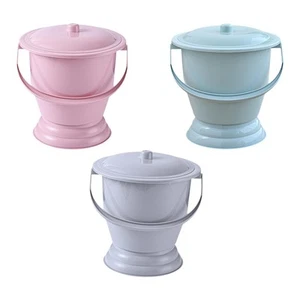 Spittoon with Lid and Handle Chamber Pot for Kids Adults Female Male Home - Picture 1 of 21