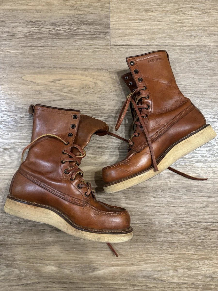 趣味 VINTAGE RED WING 趣味 VINTAGE RED WING Vintage Red Wing Boots With Original Box - Etsy