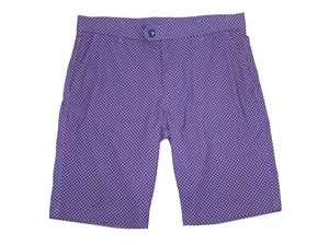 Greyson Golfshorts Herren Größe 33 lila mehrfarbig Montauk 10" Innen Reißverschluss gebraucht, in einwandfreiem Zustand - Bild 1 von 4