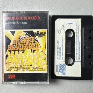 208 ATLANTIC BLACK GOLD Cassette Compilation Album - Imagen 1 de 2