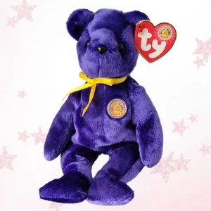 ⭐️ ZAFIRO ⭐️ BBOM - TY Beanie Babies of the Month 💙 MWMT'S - Imagen 1 de 6