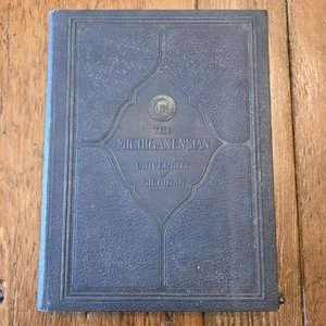 1923 University Of Michigan Yearbook The Michiganensian Sports Football Baseball - Picture 1 of 20
