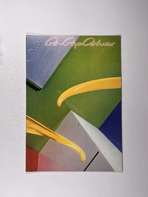 Be Bop Deluxe Programme Original Drastic Plastic Vintage 1978 - Image 1 of 4