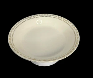 alfred meakin bowl, gold crown, 16kt gold trim 7.5" - Picture 1 of 9