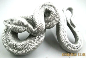 seltene burmesische Python Schlange Ratrod Hotrod Auto Motorhaube Ornament  - Bild 1 von 8