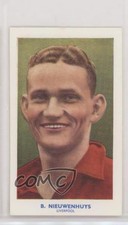 1939 R & J Hill Nyasa Famous Footballers Tobacco Berry Nieuwenhuys #8