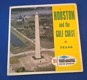 Sawyer's vintage A416 Houston and the Gulf Coast Texas view-master Reels Packet - Picture 1 of 4