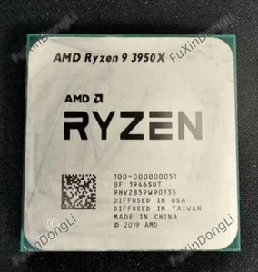 AMD Ryzen 9 3950X R9 3950X 3.5GHz 16-Croe 32Thr 105W Socket AM4 CPU Processor - Picture 1 of 1