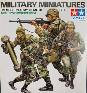 Miniaturas militares Tamiya 1/35 infantería moderna del ejército de EE. UU. 35133 - Imagen 1 de 1