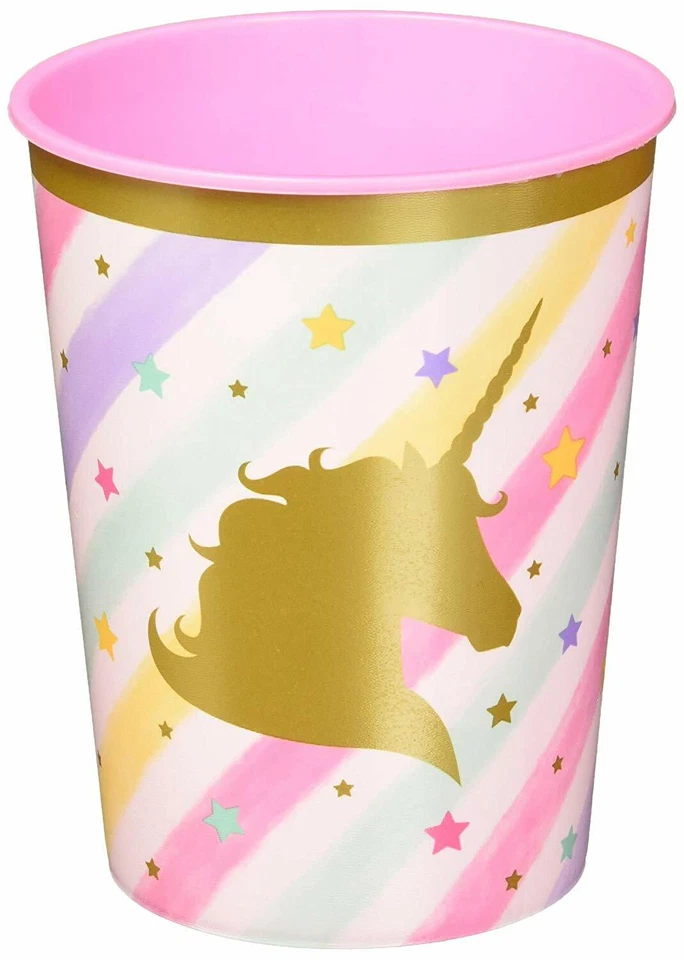 Unicorn Sparkle - Plastic Keepsake Party Cups - 12 Count - Image 1 of 1