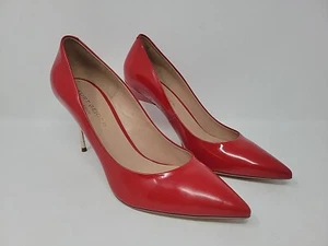 Kurt Geiger London Britton Red Patent Leather Stiletto Pumps - US Size 10 - Picture 1 of 11