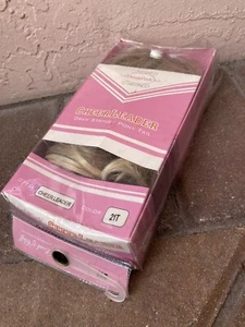Rare THINKPINK Blonde Mix CHEERLEADER Ponytail Hairpiece / Draw String Color 21T - Picture 1 of 12