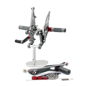Rearset Rear set for Yamaha YZF 1000 R1 2009~14 Gray U0 - Picture 1 of 4