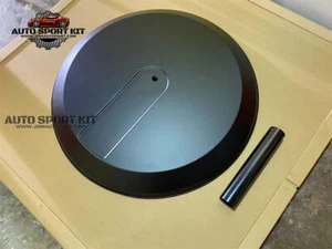 Matte Black Spare Wheel Tire Cover Cap For Mercedes G Class G500 G63 - Picture 1 of 4