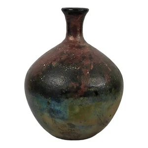 Vintage Raku Vase by Sergio Naduville - Picture 1 of 6