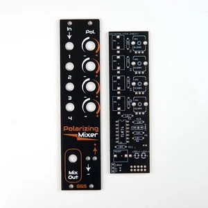 Mezclador polarizador / Hágalo usted mismo Eurorack / PCB y panel frontal / Mezclador CV / Analógico - Imagen 1 de 4