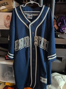 Colosseum Athletics Vintage Blue Penn State Jersey SZ L/XL  - Picture 1 of 8