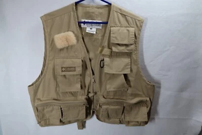Columbia Fishing Vest Men's Utility Camping Hunting Tactical Size L/XL (READ) - Image 1 of 4