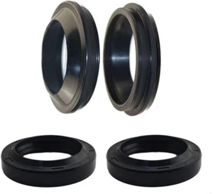 AHL Front Fork Shock Oil Seal and Dust Seal Set 41Mm X 53Mm X 8/10.5Mm - Picture 1 of 12